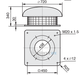 Rosenberg DH 400-4-4 D - описание, технические характеристики, графики